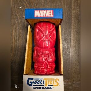 Marvel Red Spider-Man Geeki Tiki Figure